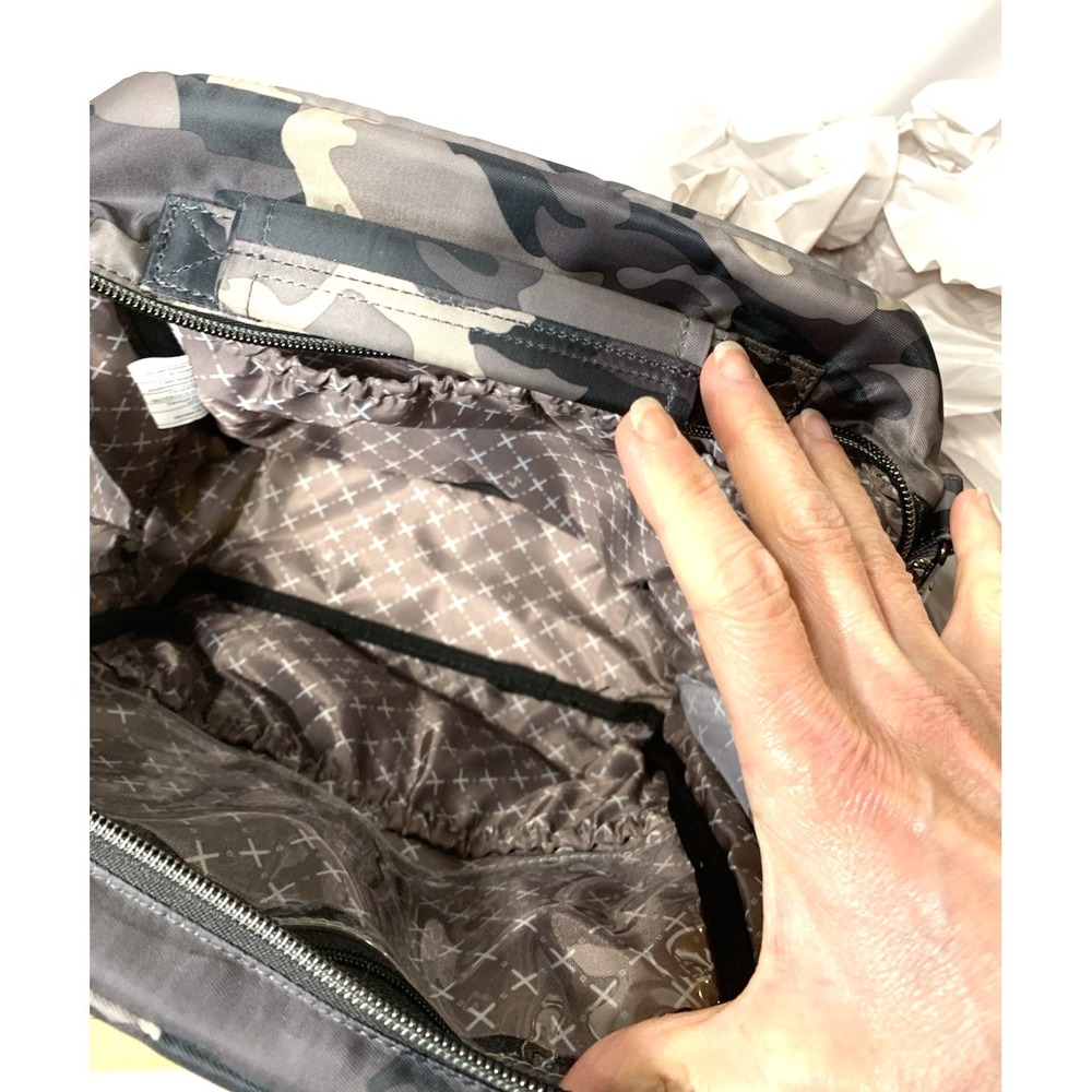 LUG Ranger Crossbody Bag Gray Camo Travel Organizer Pockets - Picture 6 of 12